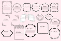 This Book Belongs To: Personalized Bookplate Design - CraftNest - Digital Crafting and Art
