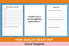 Mother Daughter Canva Design - CraftNest - Digital Crafting and Art