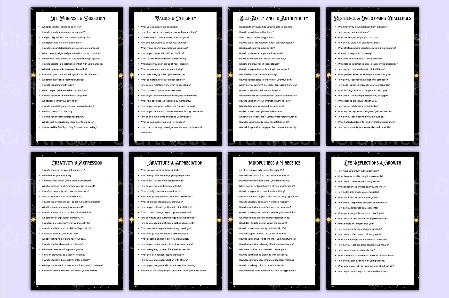 Shadow Work Prompts for Personal Growth - CraftNest - Digital Crafting and Art