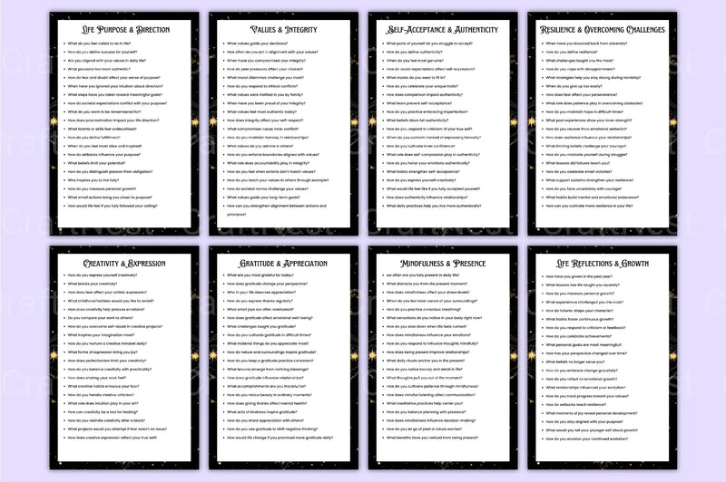 Shadow Work Prompts for Personal Growth - CraftNest - Digital Crafting and Art