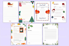Mega Letter to Santa Template - CraftNest - Digital Crafting and Art