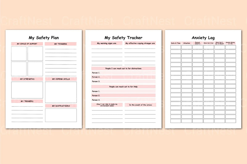 Safety Crisis Plan Guide - CraftNest - Digital Crafting and Art