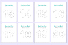 Alphabet Dot to Dot Worksheet for Kids - CraftNest - Digital Crafting and Art