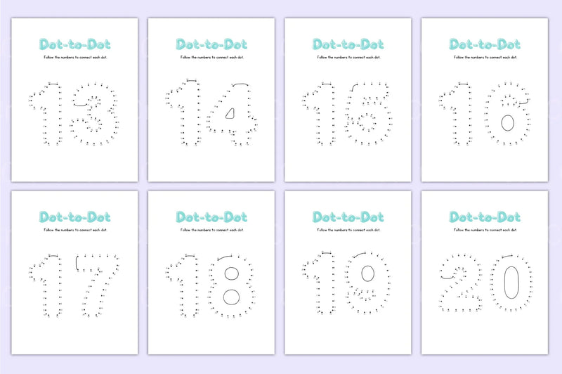 Alphabet Dot to Dot Worksheet for Kids - CraftNest - Digital Crafting and Art