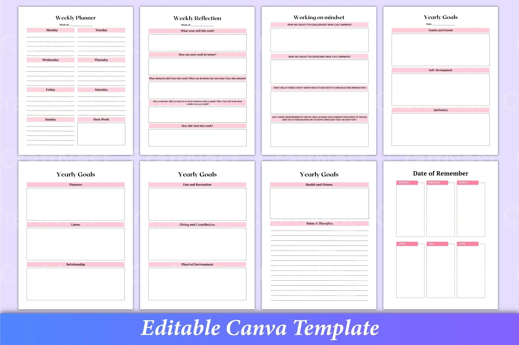 Ultimate ADHD Self-Care Planner - CraftNest - Digital Crafting and Art