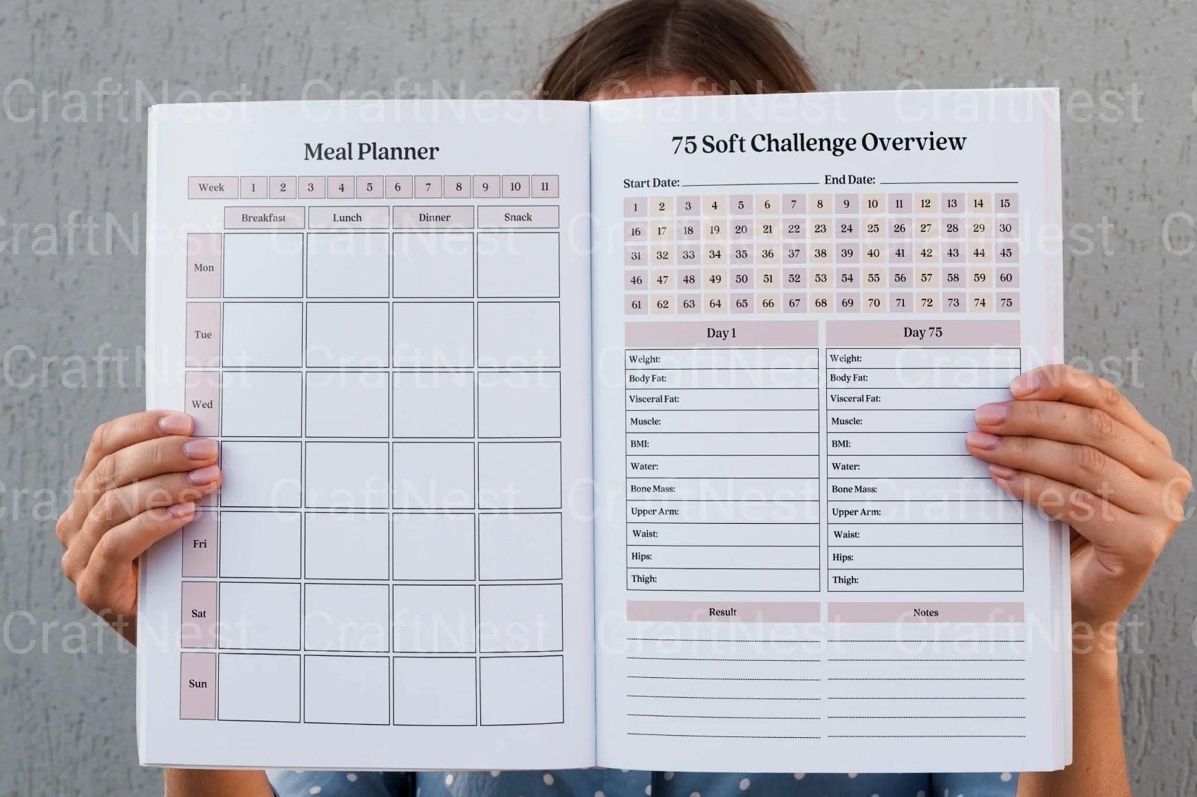 Soft Challenge Tracker Tool for Goal Setting - CraftNest - Digital Crafting and Art