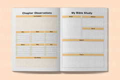 Devotional Planner for Spiritual Growth - CraftNest - Digital Crafting and Art