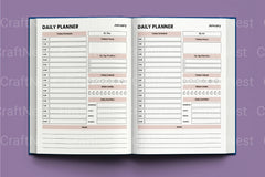 Daily Agenda Planner - CraftNest - Digital Crafting and Art
