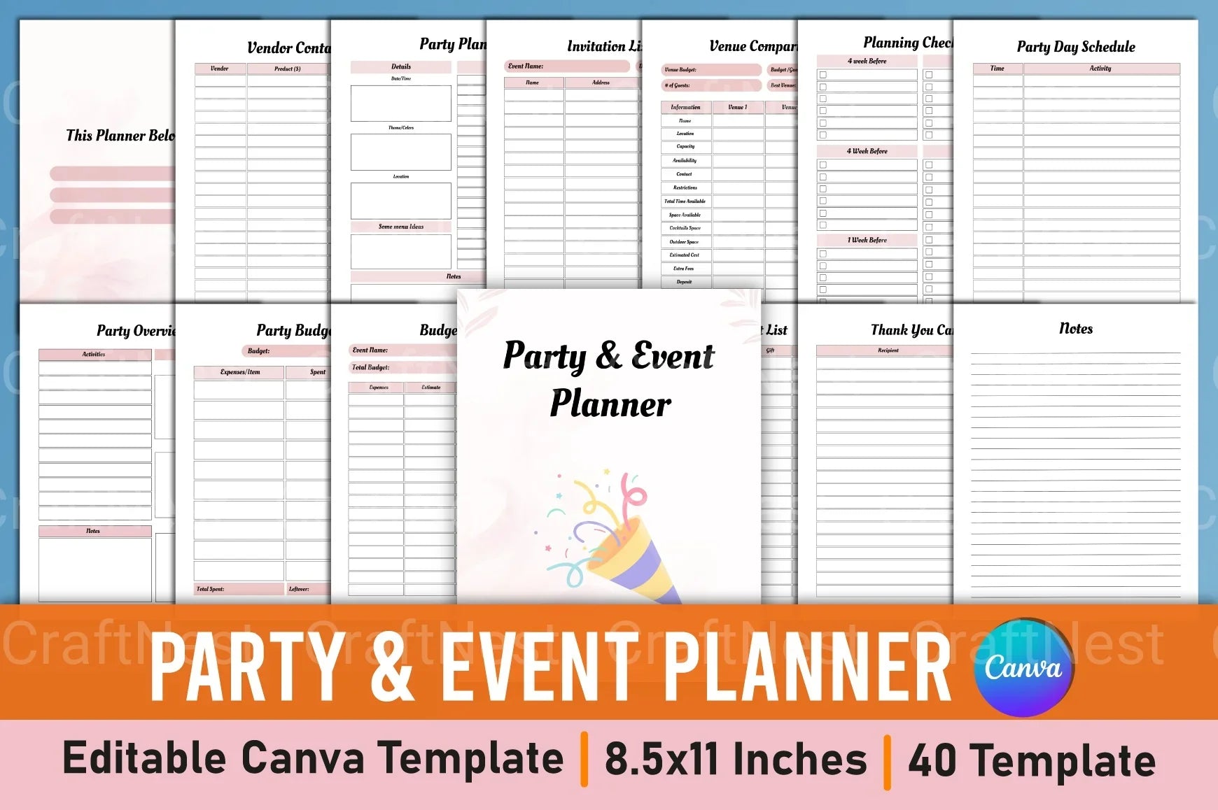 Top 30 Editable Canva Interior Designs - CraftNest - Digital Crafting and Art