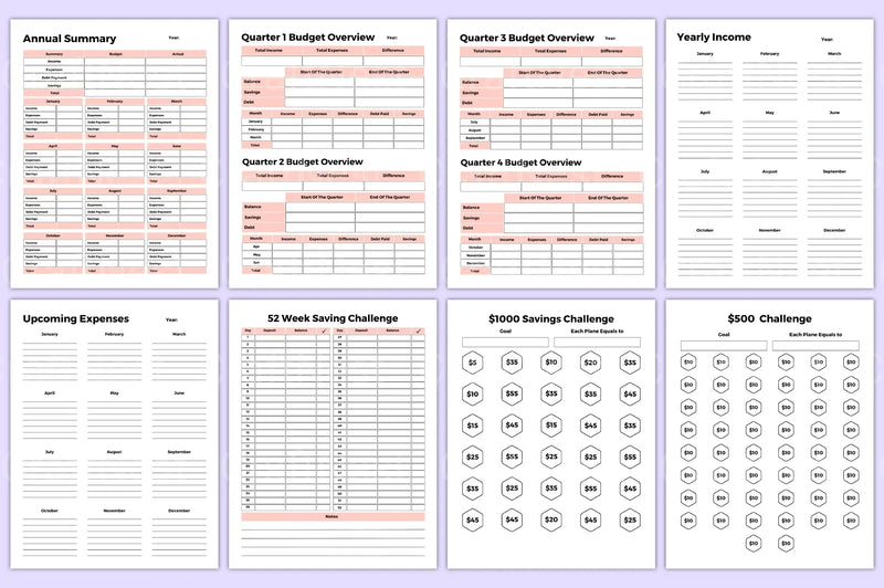 Mega Budget Planner - CraftNest - Digital Crafting and Art