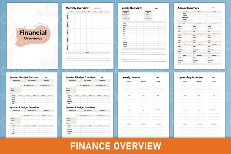 Budget Finance Planner - CraftNest - Digital Crafting and Art