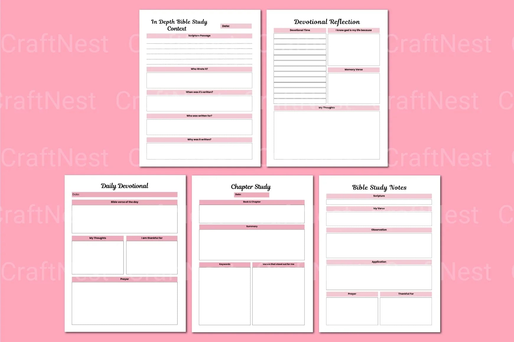 Best Selling Bible Prayer Guide - CraftNest - Digital Crafting and Art