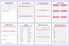 Self Care Wellness Guide - CraftNest - Digital Crafting and Art