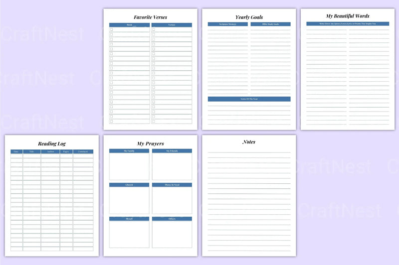 Bible Study Guide - CraftNest - Digital Crafting and Art