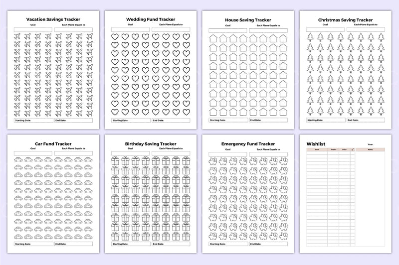 Budget Planner 2023 - CraftNest - Digital Crafting and Art