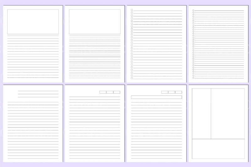 Stylish Notebook for Creative Ideas - CraftNest - Digital Crafting and Art
