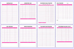Girl Boss Organizer: Empower Your Workspace - CraftNest - Digital Crafting and Art