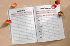 Party Event Planner Canva Template - CraftNest - Digital Crafting and Art