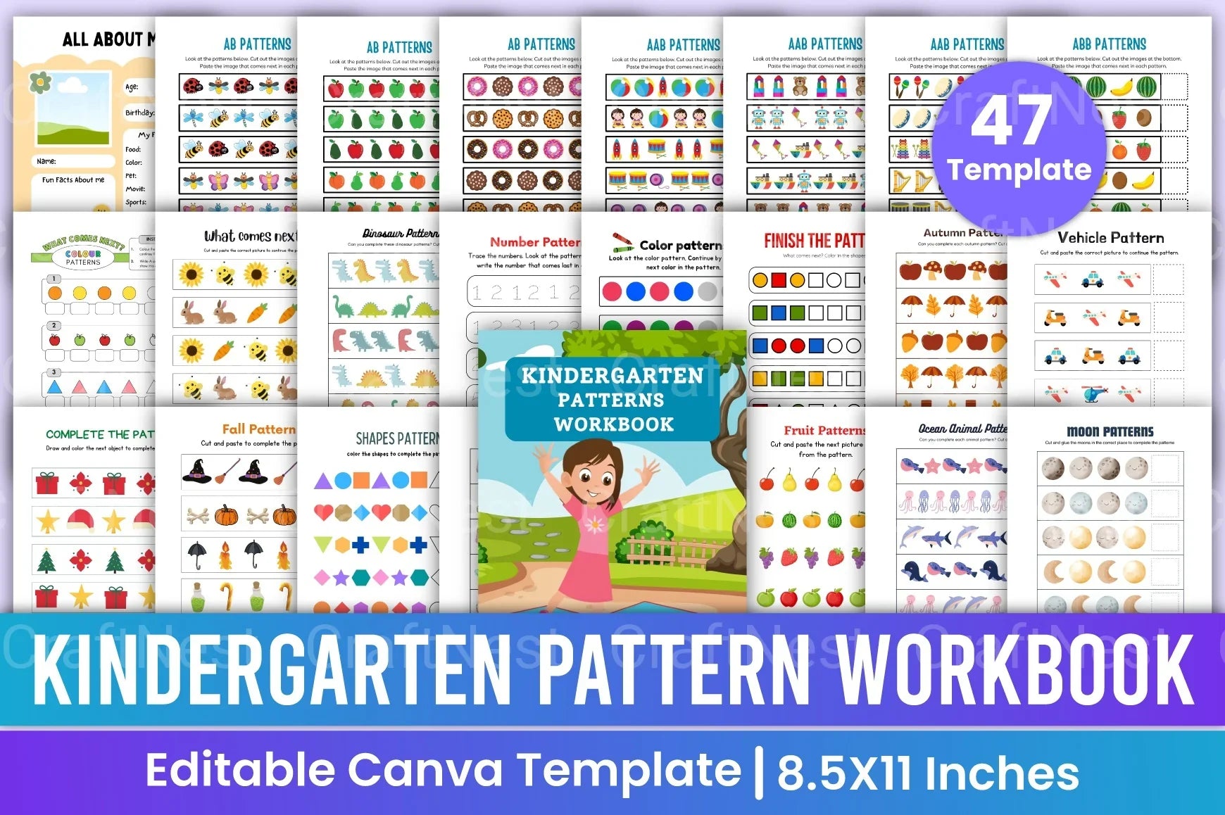 Mega Kids Activity Book: Fun & Educational Activities - CraftNest - Digital Crafting and Art