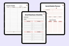 Small Business Planner Guide - CraftNest - Digital Crafting and Art