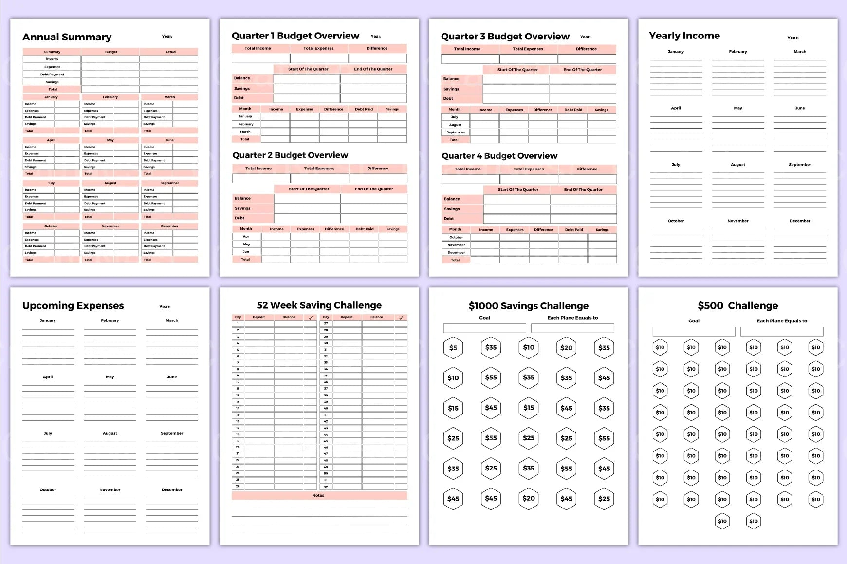 Ultimate Budget Planner - CraftNest - Digital Crafting and Art