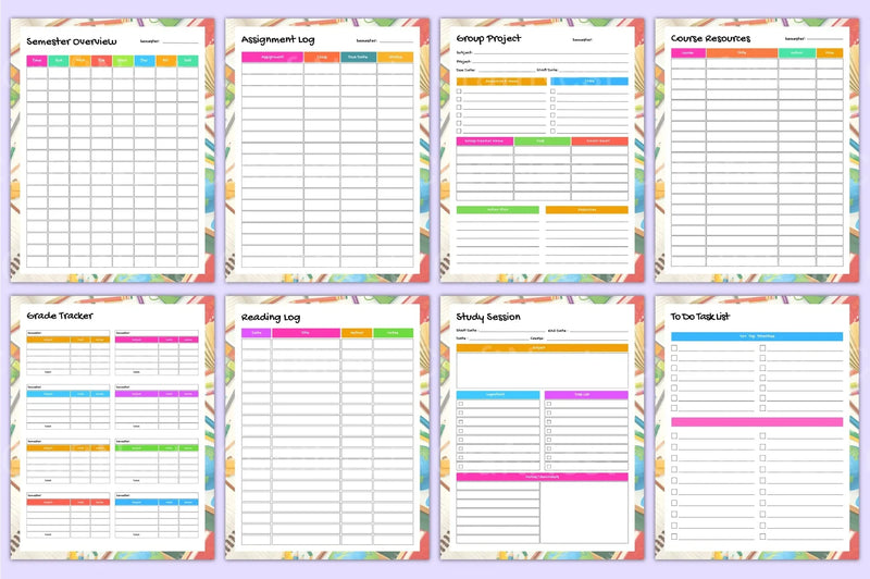 Academic Workbook for Kids - CraftNest - Digital Crafting and Art
