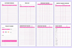 Girl Boss Organizer: Empower Your Workspace - CraftNest - Digital Crafting and Art