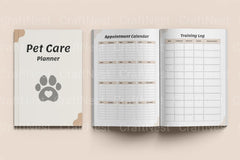 Pet Care Planner: Organize Your Pet's Needs - CraftNest - Digital Crafting and Art