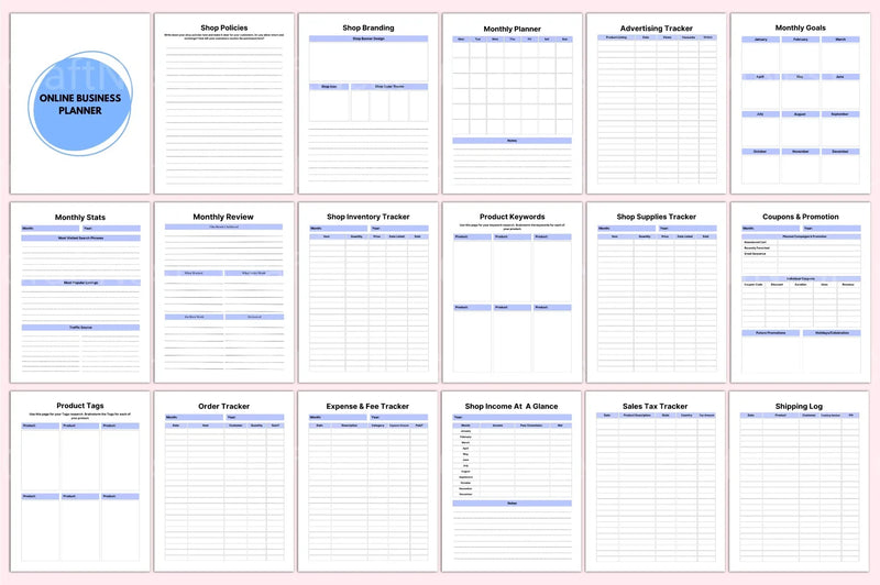 Business Planner Interior Design - CraftNest - Digital Crafting and Art