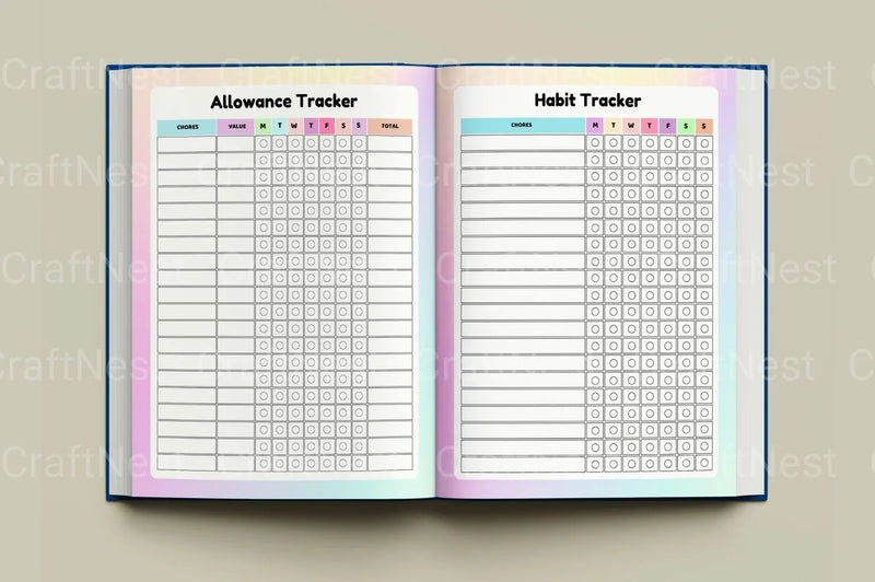 Chore Chart for Kids: Fun and Effective Organization Tool - CraftNest - Digital Crafting and Art