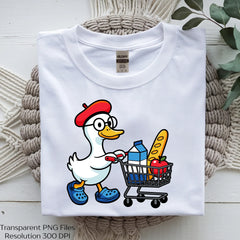 Kawaii Goose Crocs Grocery Pun SVG Bundle - CraftNest - Digital Crafting and Art