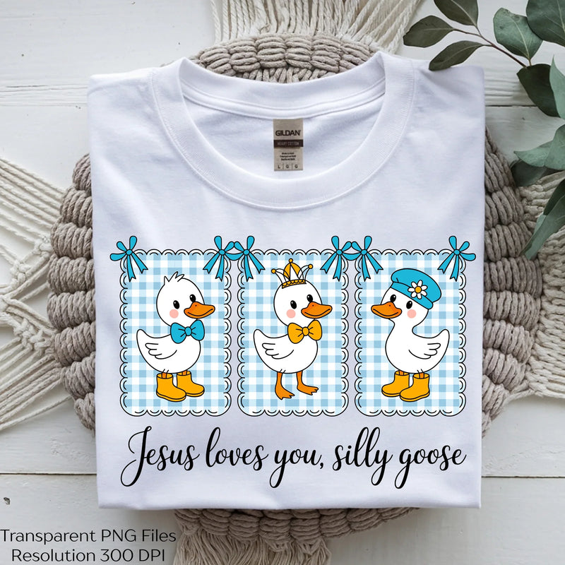 Jesus Loves You Silly Goose Christian SVG Bundle - CraftNest - Digital Crafting and Art