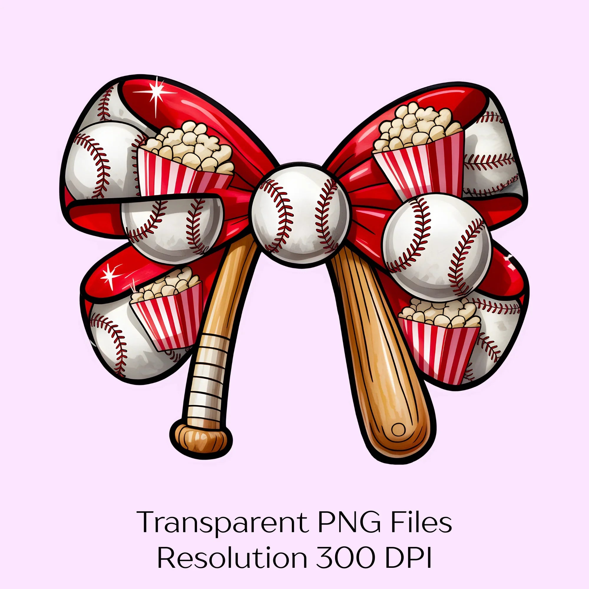 Baseball Coquette Bow Clipart Bundle - CraftNest - Digital Crafting and Art