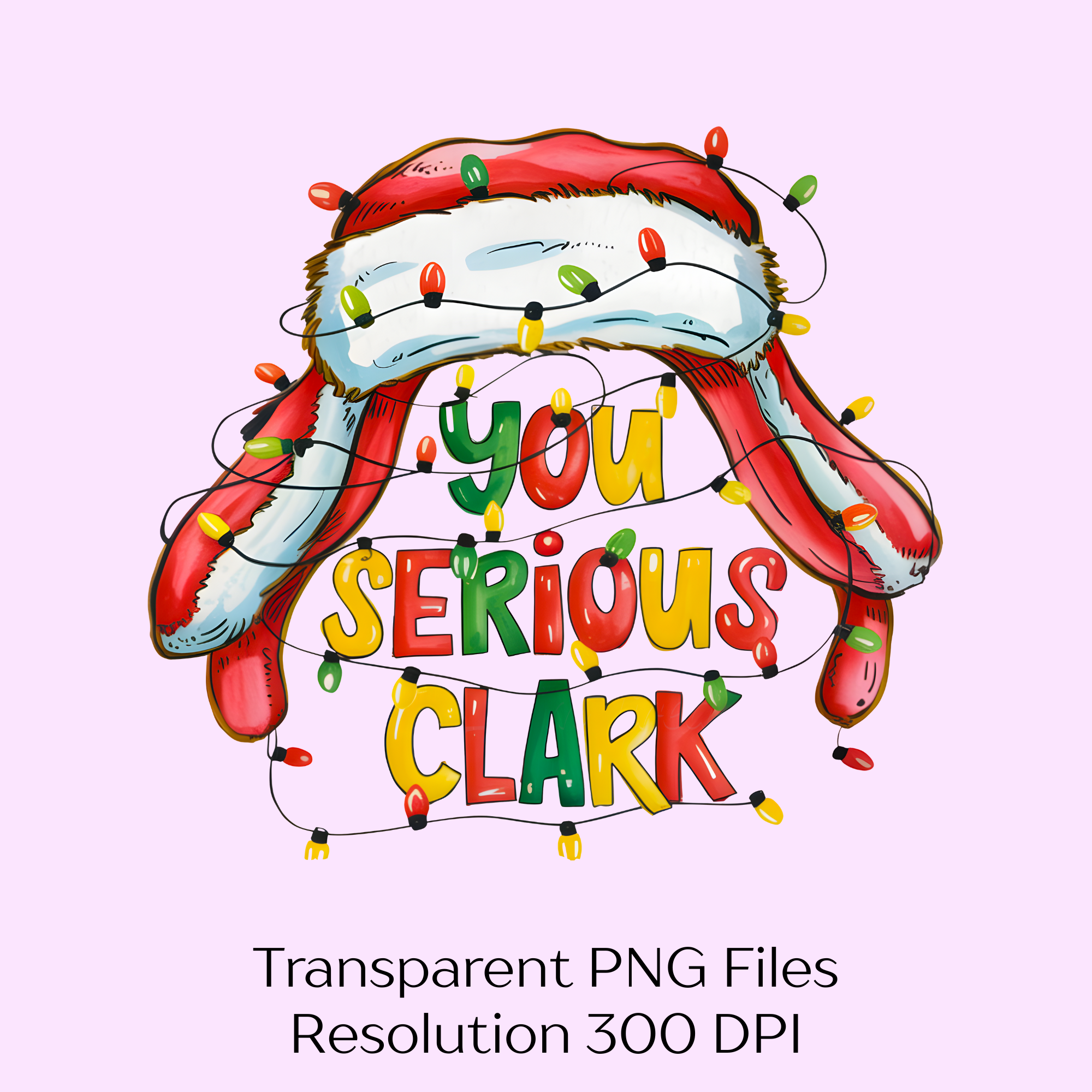 Funny 'You Serious Clark' Clipart Bundle