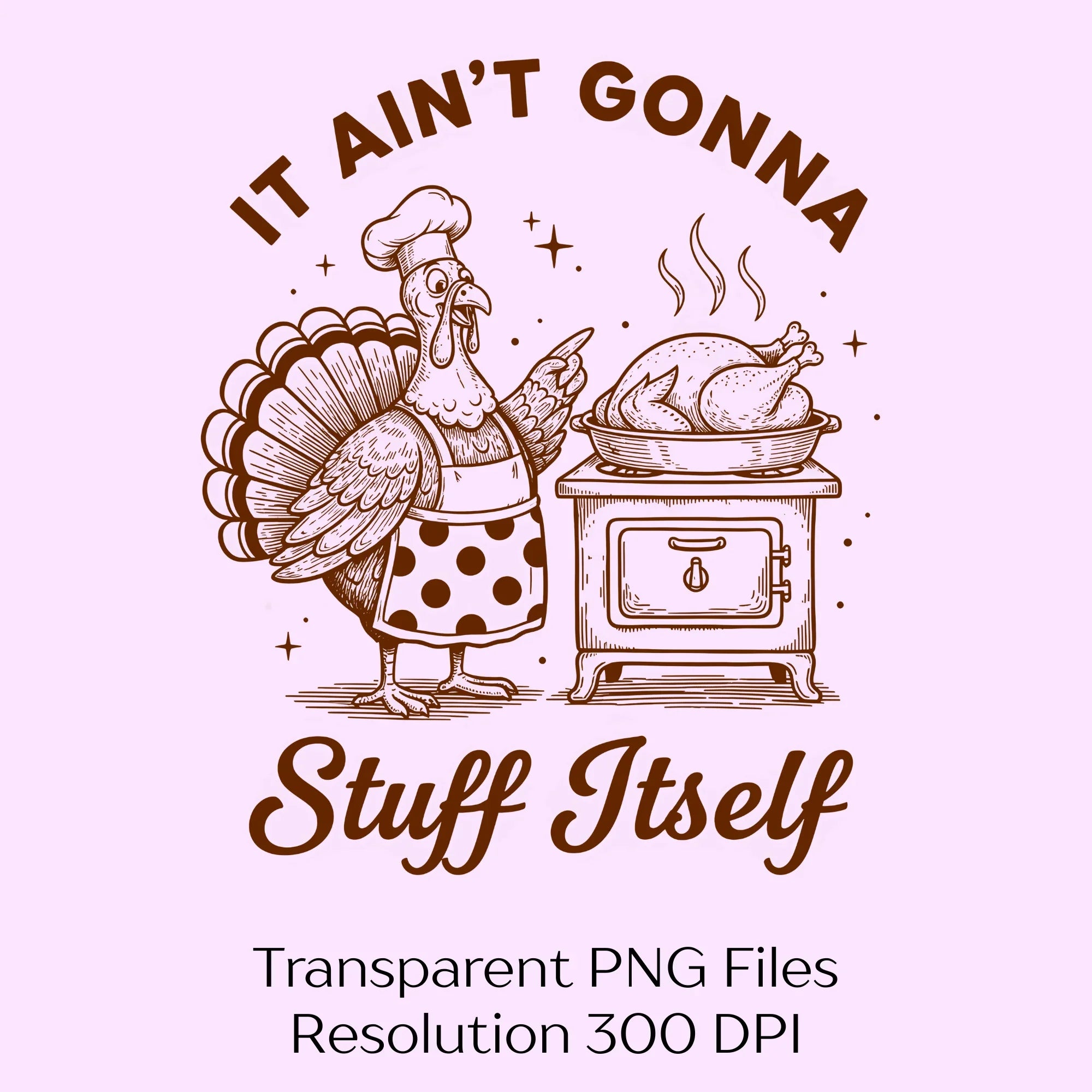 It Ain't Gonna Stuff Itself Shirt Clipart Bundle - CraftNest - Digital Crafting and Art