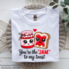 You're the Jam to My Toast Food Pun SVG Clipart Bundle