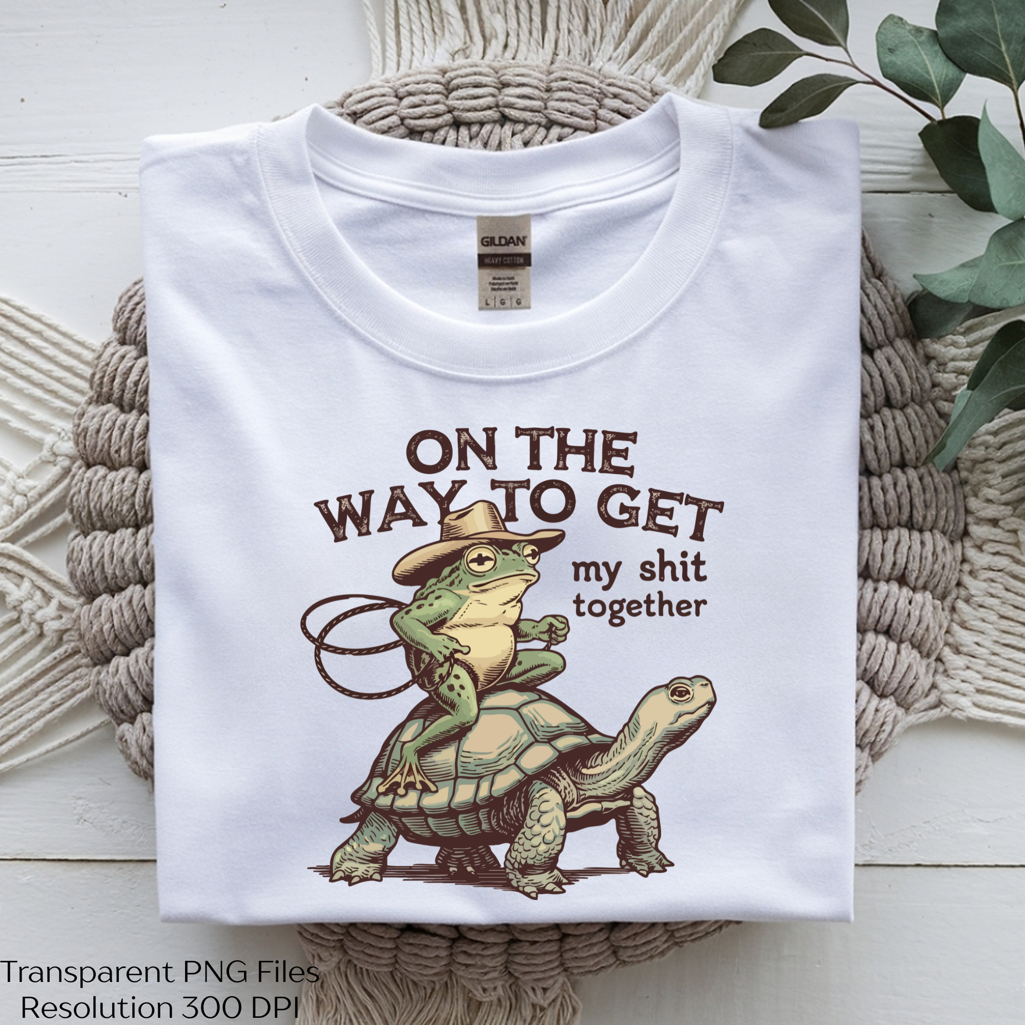 Cowboy Frog and Turtle Ride Funny Clipart Bundle - CraftNest - Digital Crafting and Art