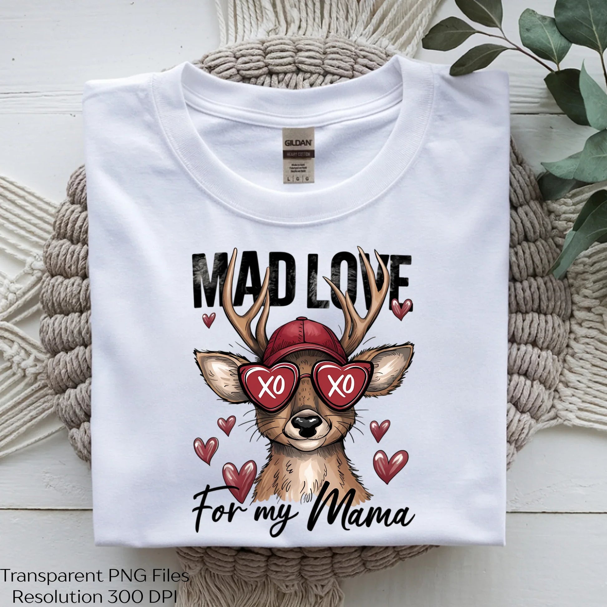 Mad Love for My Mama Deer Clipart Bundle - CraftNest - Digital Crafting and Art