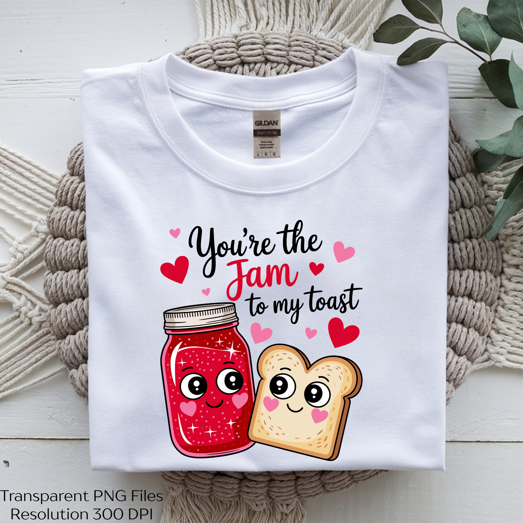 You're the Jam to My Toast Food Pun SVG Clipart Bundle