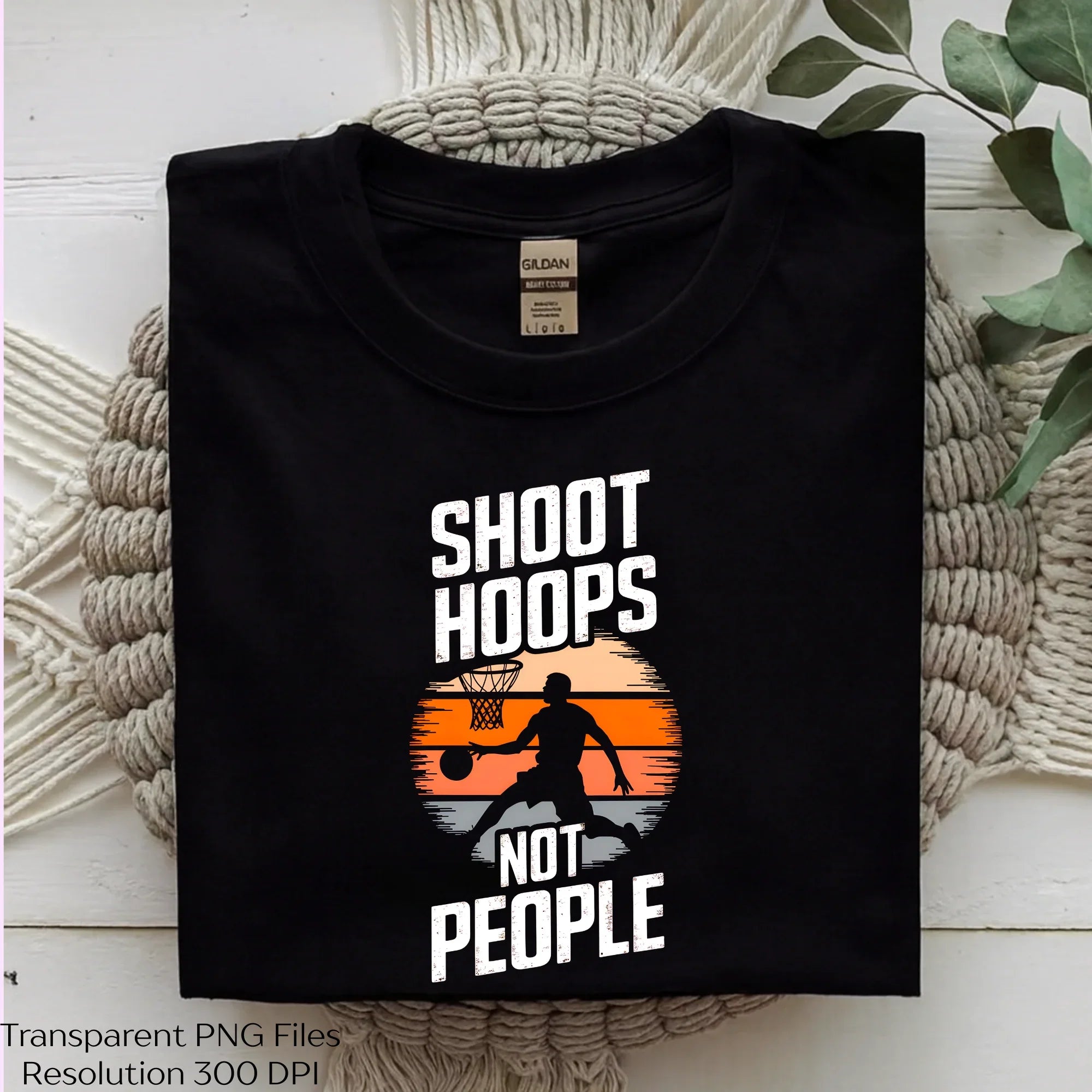Shoot Hoops Not People Shirt Clipart Bundle - CraftNest - Digital Crafting and Art