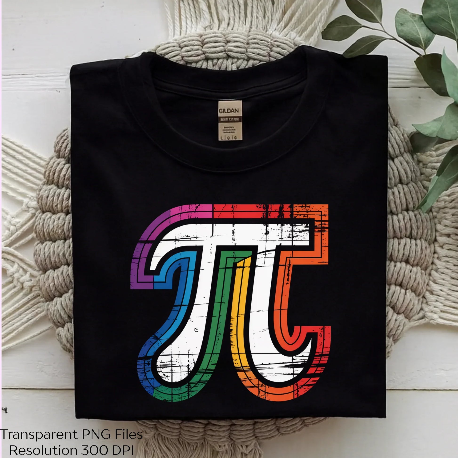 Retro Pi Symbol Vintage Rainbow Clipart Bundle - CraftNest - Digital Crafting and Art