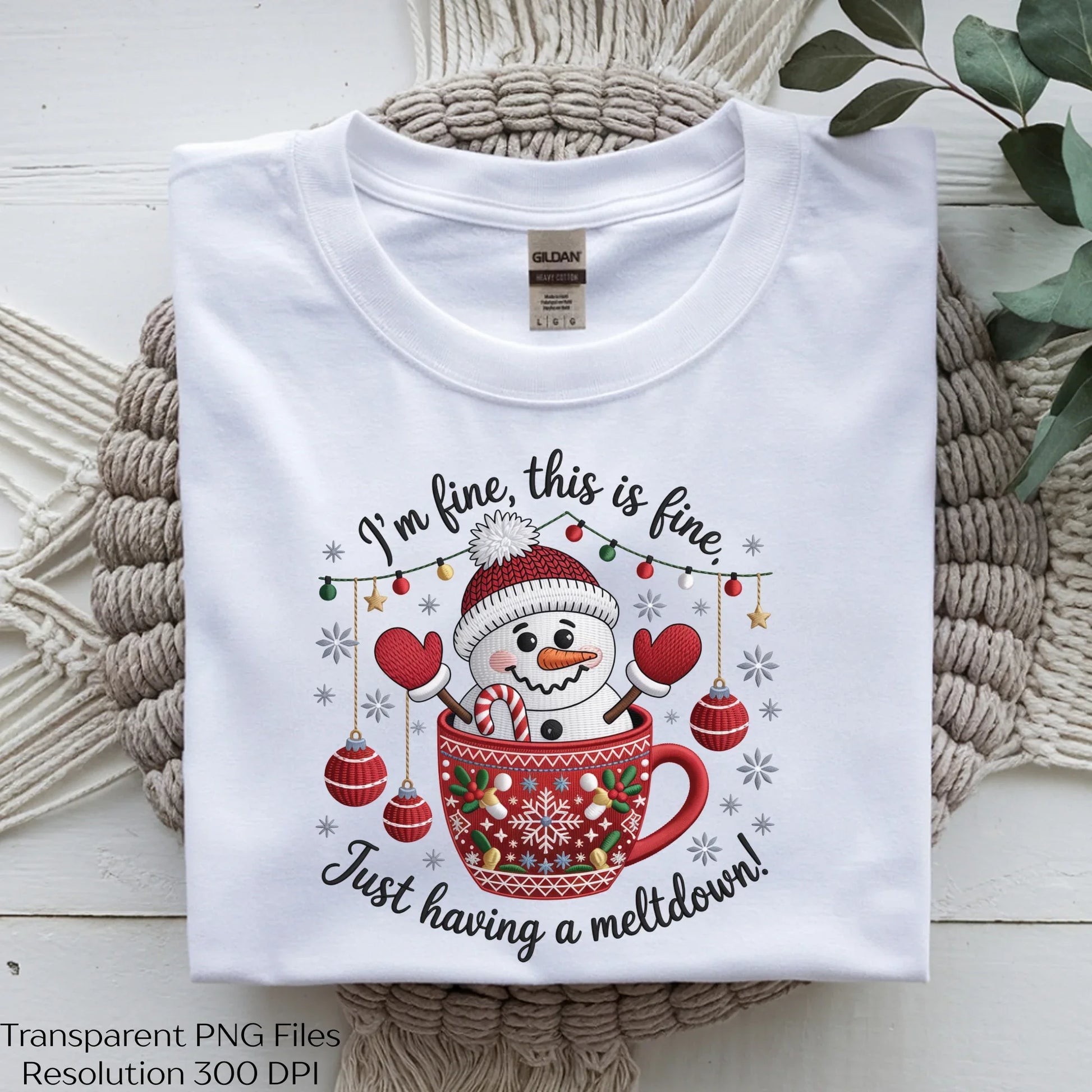 Christmas Meltdown Snowman Clipart Bundle - CraftNest - Digital Crafting and Art