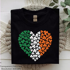 Irish Flag Heart Shamrock Clipart Bundle - CraftNest - Digital Crafting and Art