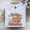 Be My Valentine Cute Puppy Bear Clipart Bundle