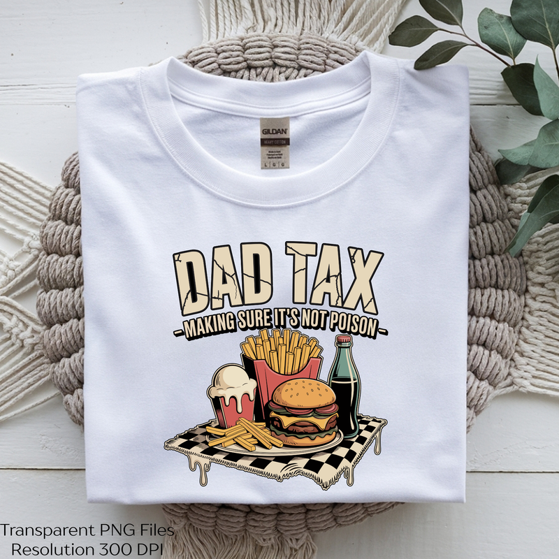 Dad Tax Clipart Bundle: Ensuring It's Not Poison - CraftNest - Digital Crafting and Art