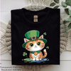 St Patrick's Day Cat Clipart Bundle