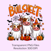 Bull Sheet Halloween Clipart Bundle