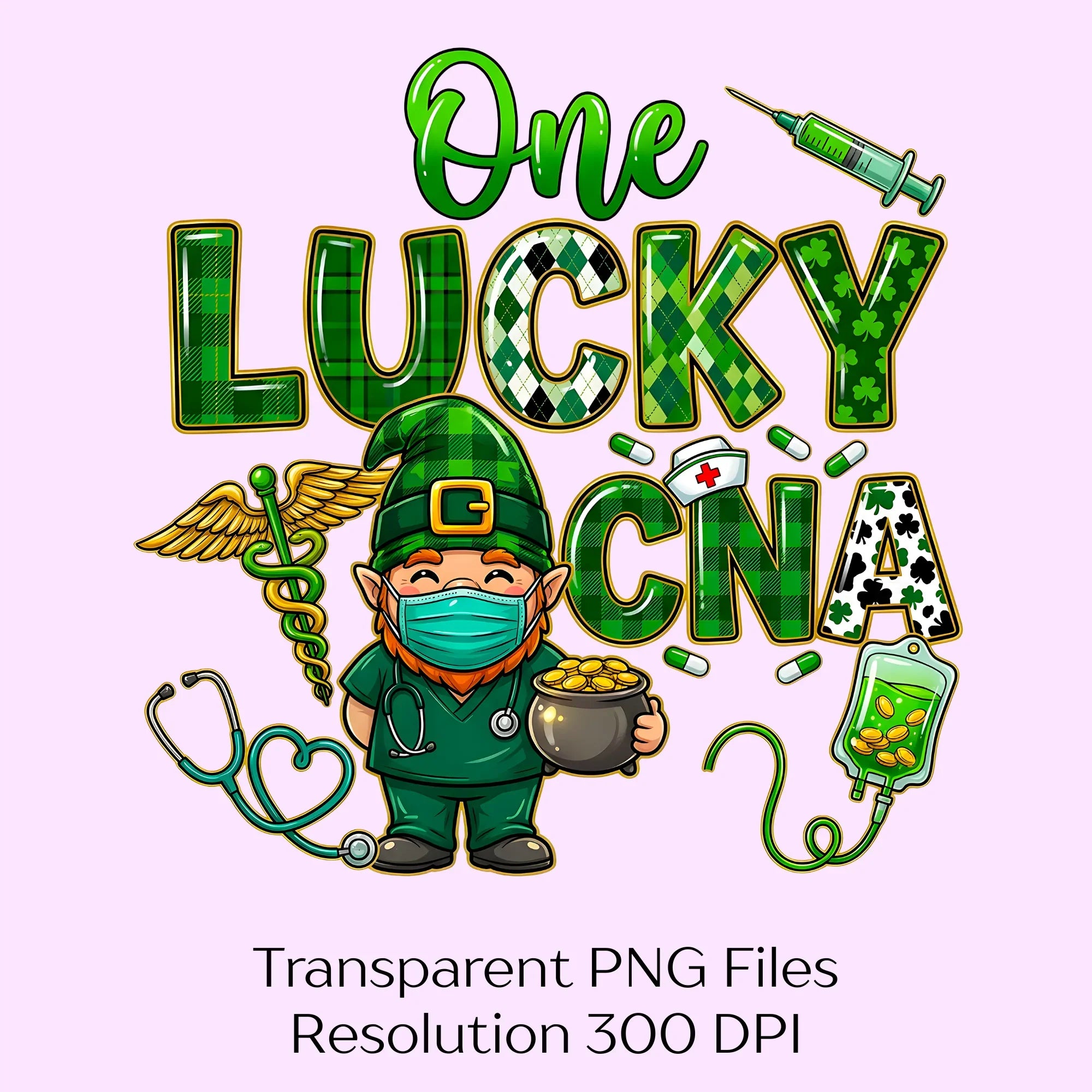 St Patrick's Day One Lucky CNA Clipart Bundle - CraftNest - Digital Crafting and Art