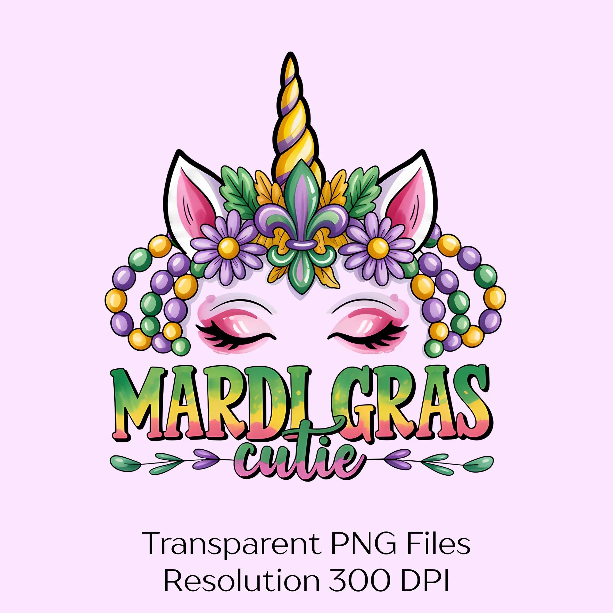 Mardi Gras Cutie Fat Tuesday Clipart Bundle - CraftNest - Digital Crafting and Art