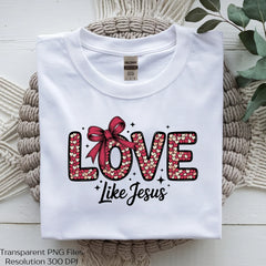 Love Like Jesus Valentine Day SVG Bundle - CraftNest - Digital Crafting and Art